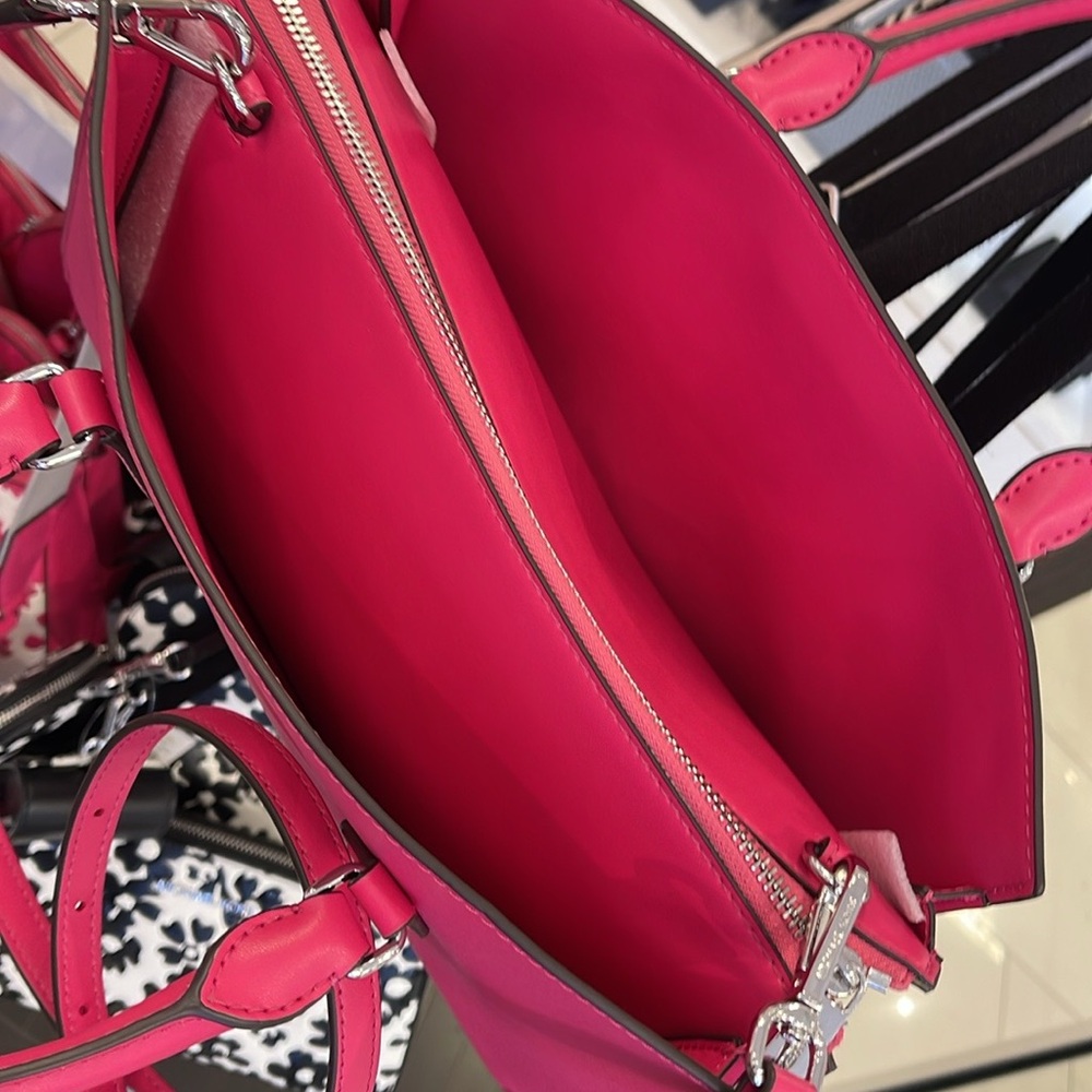 Michael Kors Sheila Medium Satchel
Dragonfruit 
NWT - Picture 15 of 16